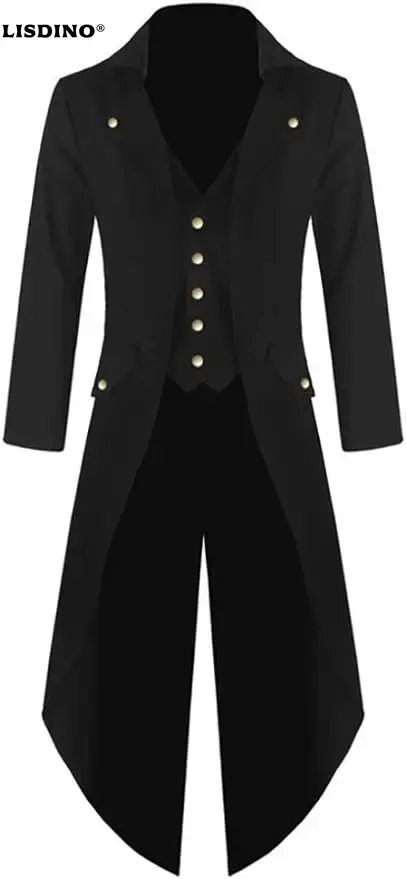 Mens Steampunk Gothic Jacket V - огляд і ціна Vintage Victorian Fashion