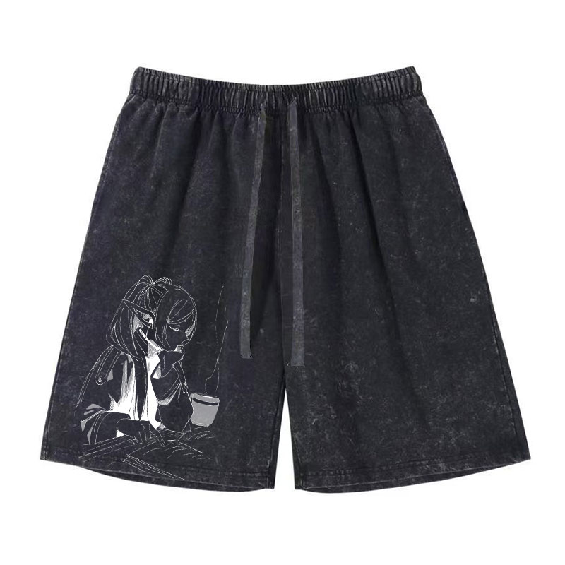 Anime Frieren Shorts Vintage W - огляд і ціна Vintage Fashion In Japan