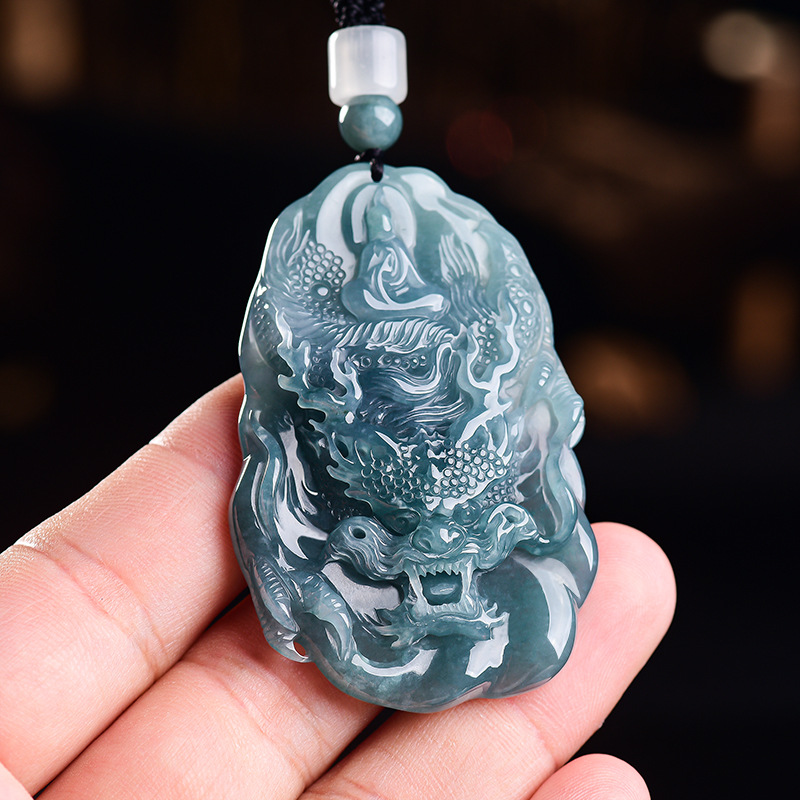 Natural Burmese Jadeite Dragon - огляд і ціна Vintage Fashion Jewelry Necklaces