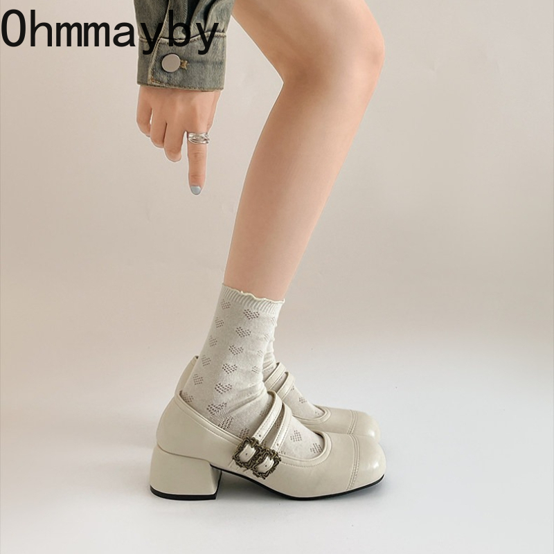 Vintage Thick Heel Women Mary  - огляд і ціна Vintage Fashion Online