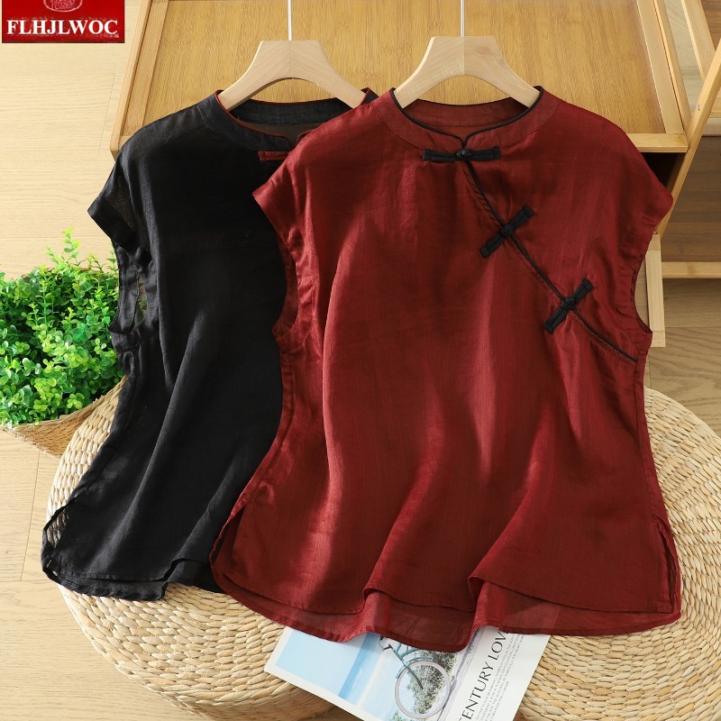 Cotton Linen Tops Blouses Fash - огляд і ціна Vintage Fashion In Japan