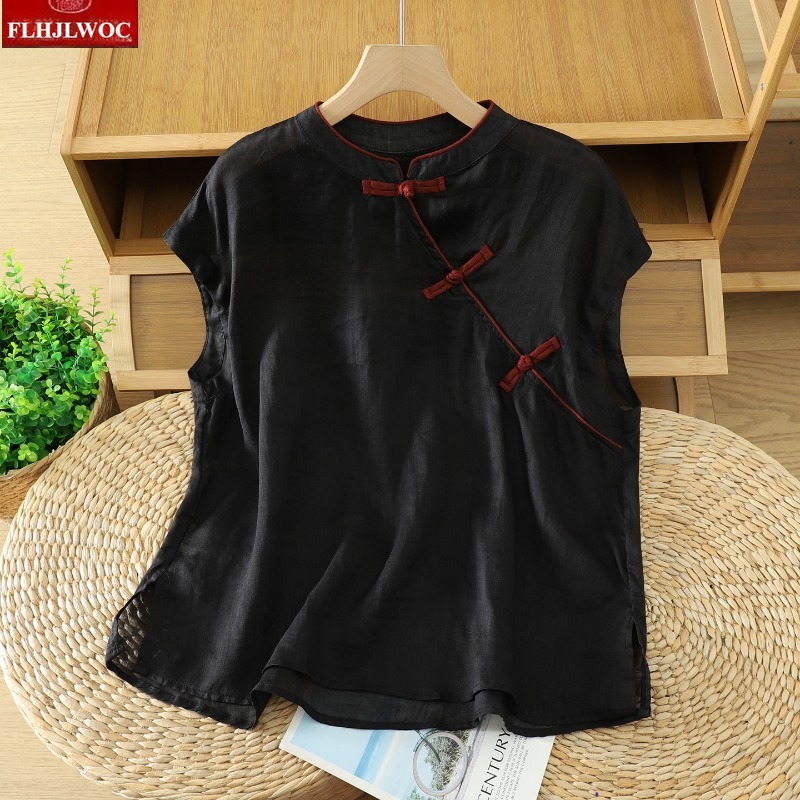Cotton Linen Tops Blouses Fash - огляд і ціна Vintage Fashion In Japan
