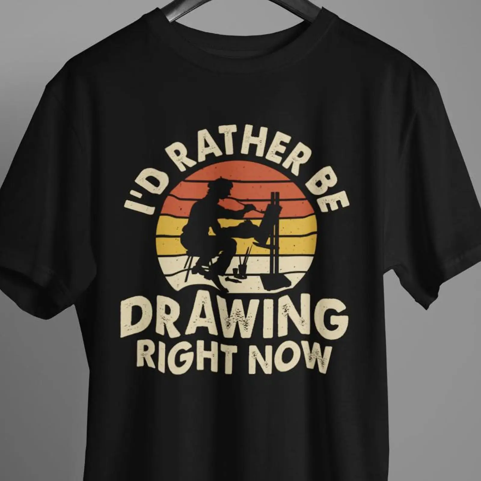 I'd Rather Be Drawing T Shirt  - огляд і ціна Vintage Fashion Drawings