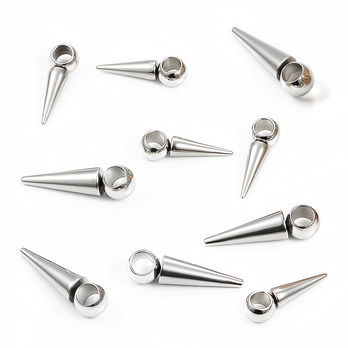 10pcs Retro Cone Charms Pendan - огляд і ціна Vintage Fashion Jewelry Necklaces