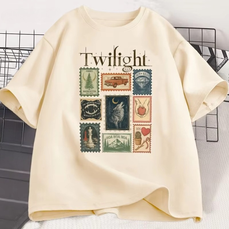 Vintage Twilight Forks T-shirt - огляд і ціна Vintage Fashion Books