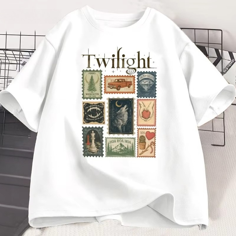 Vintage Twilight Forks T-shirt - огляд і ціна Vintage Fashion Books