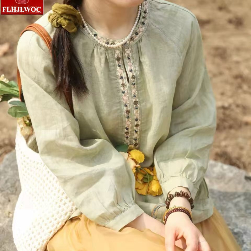 Beaded Tops Blouses New Fashio - огляд і ціна Vintage Fashion In Japan