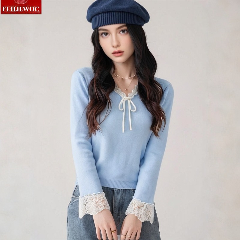 Bow Tie Tops Jumpers Pullovers - огляд і ціна Vintage Fashion In Japan