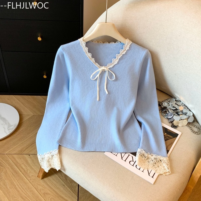 Bow Tie Tops Jumpers Pullovers - огляд і ціна Vintage Fashion In Japan