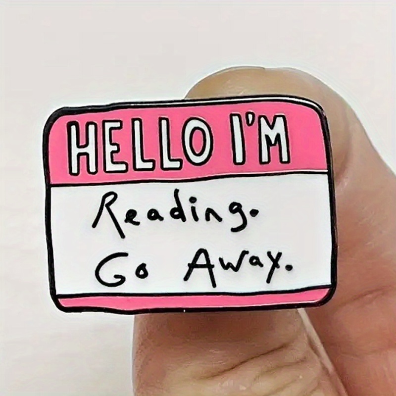 'Hello,I'm Reading Go Away' Pi - огляд і ціна Vintage Fashion Books