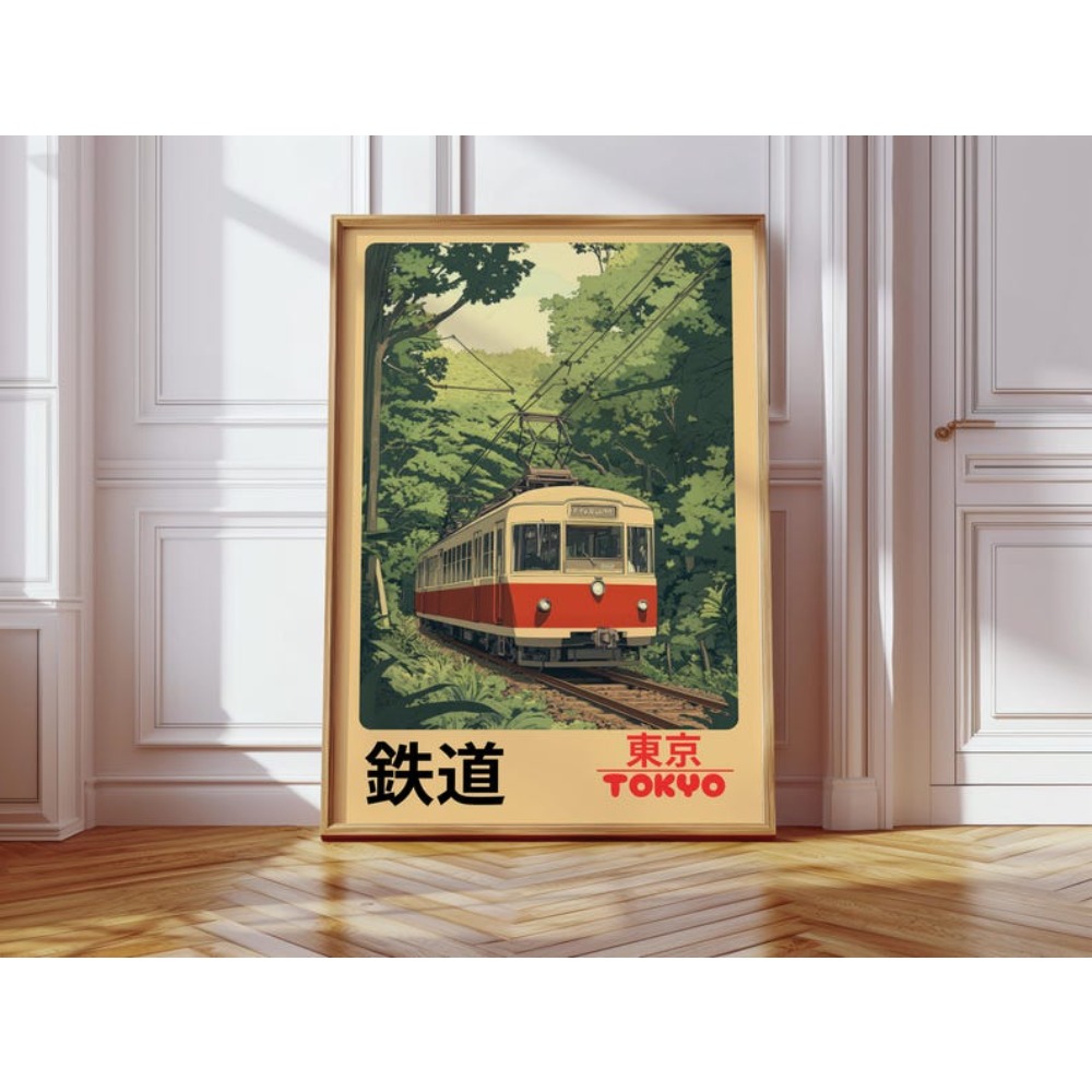 1pcs Frameless Retro Tokyo Rai - огляд і ціна Vintage Fashion Japan