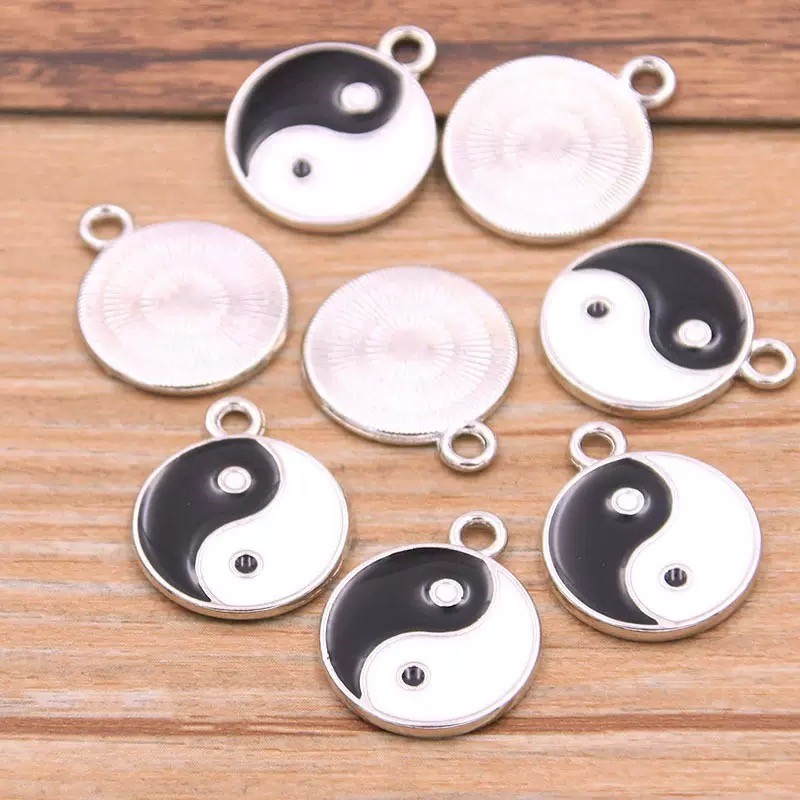 10/20pcs Alloy Tai Chi Charms  - огляд і ціна Vintage Fashion Jewelry Necklaces