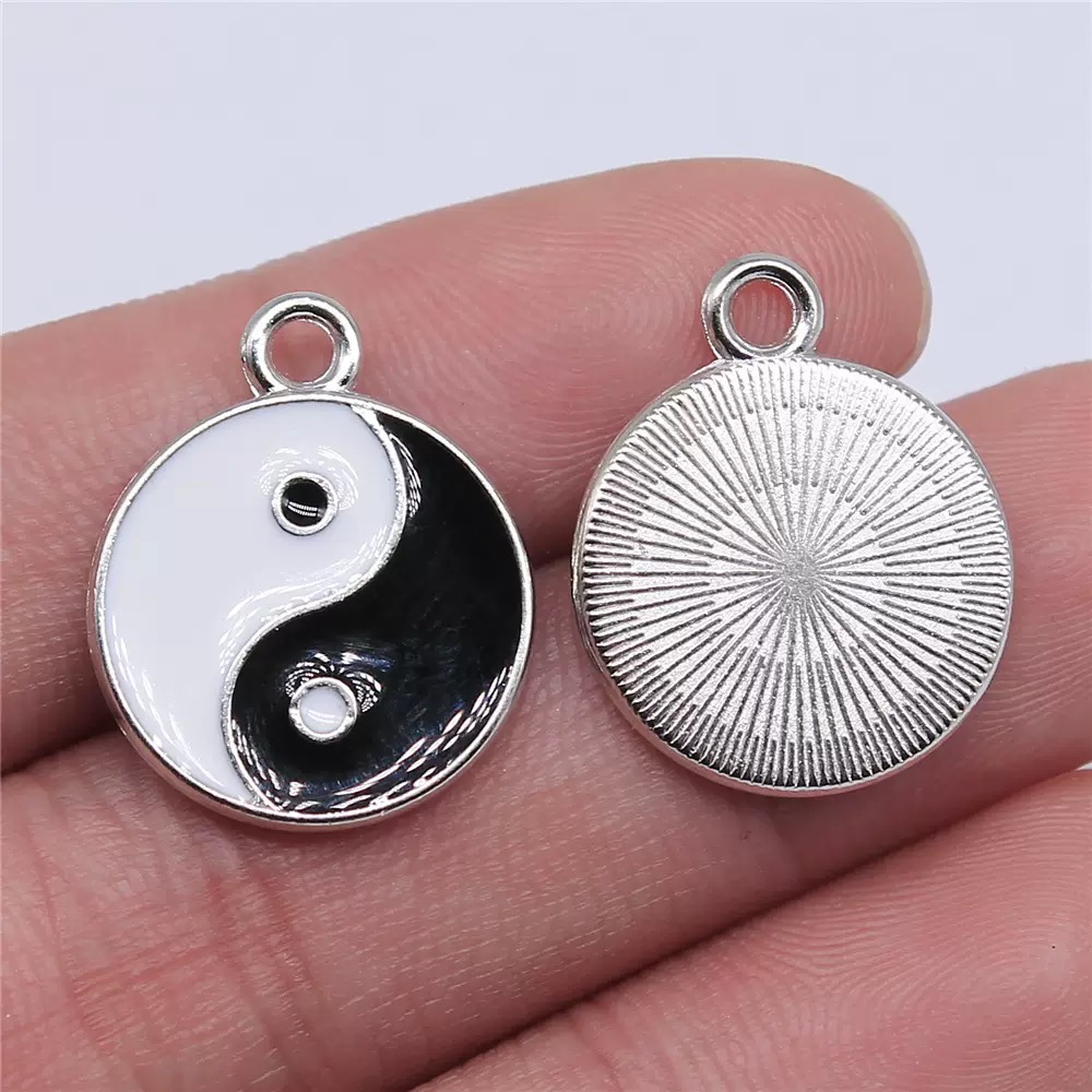 10/20pcs Alloy Tai Chi Charms  - огляд і ціна Vintage Fashion Jewelry Necklaces