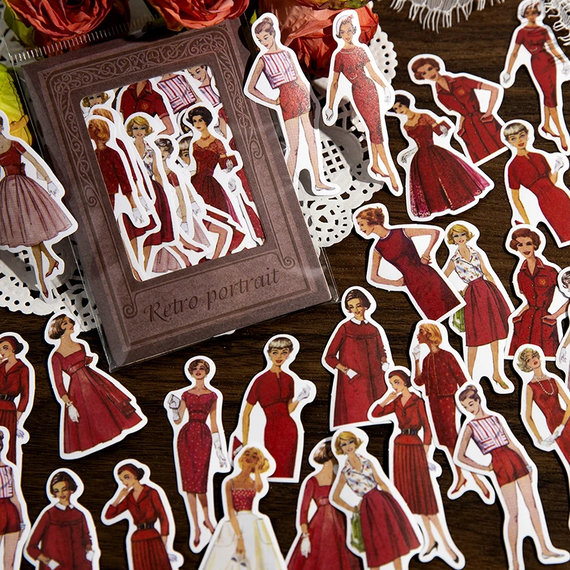 30pcs Vintage Ladies Gentleman - огляд і ціна Vintage Fashion Collage