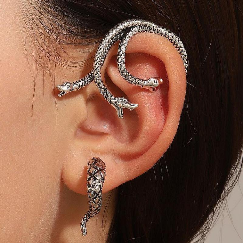 Gothic Three Headed Snake Earr - огляд і ціна Vintage Fashion Guild