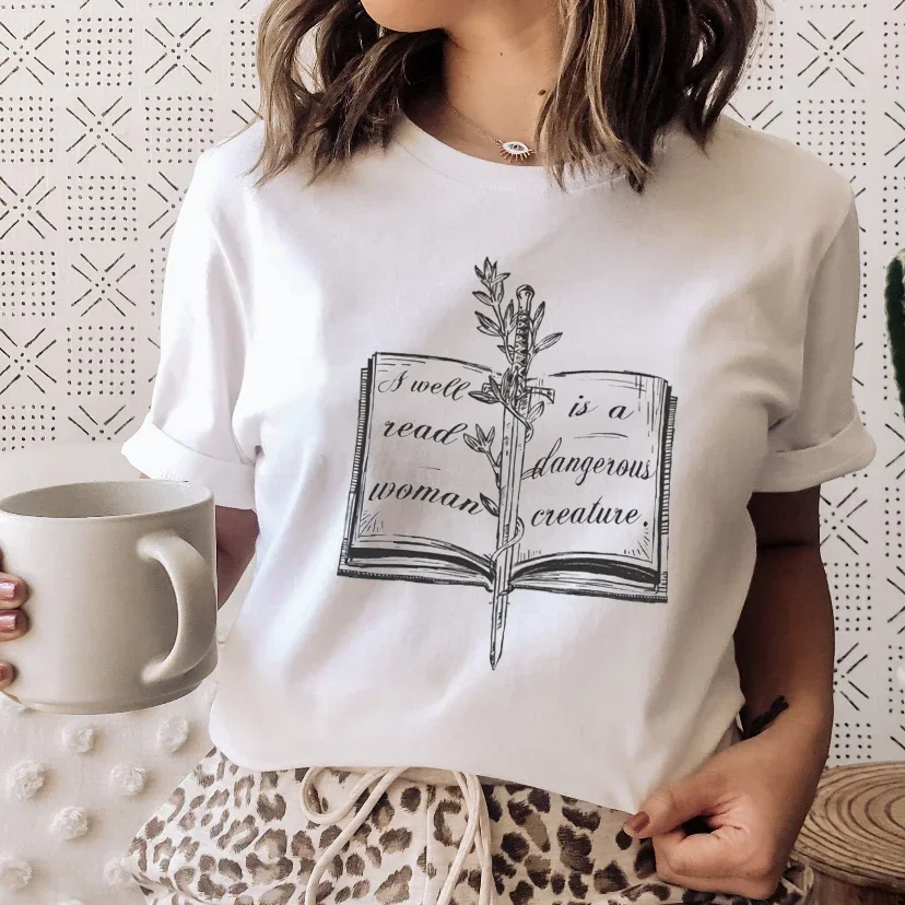 Books Cats Tarot Vintage Tee F - огляд і ціна Vintage Fashion Books