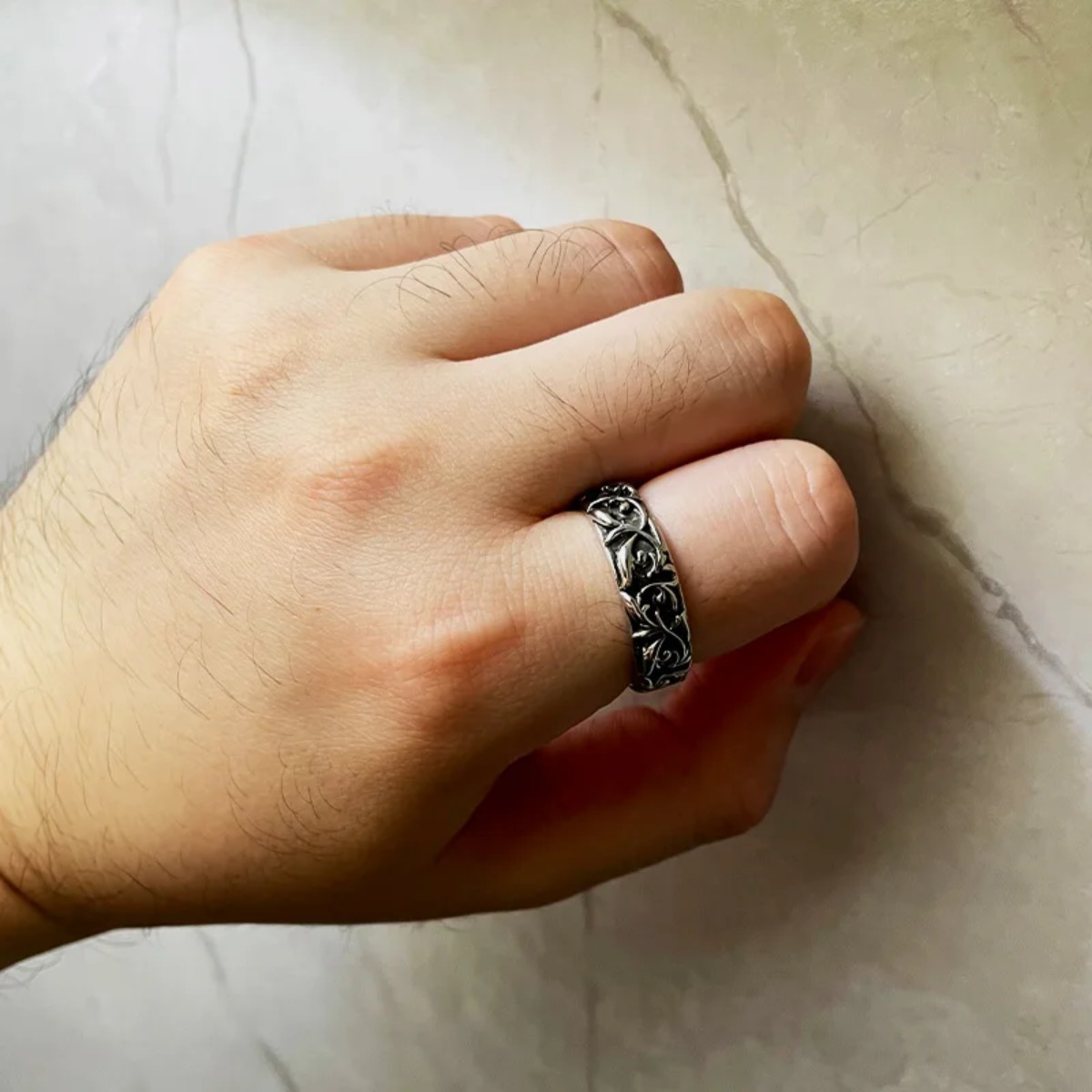 Unisex Eternal Vine Ring Silve - огляд і ціна Vintage Fashion Guild