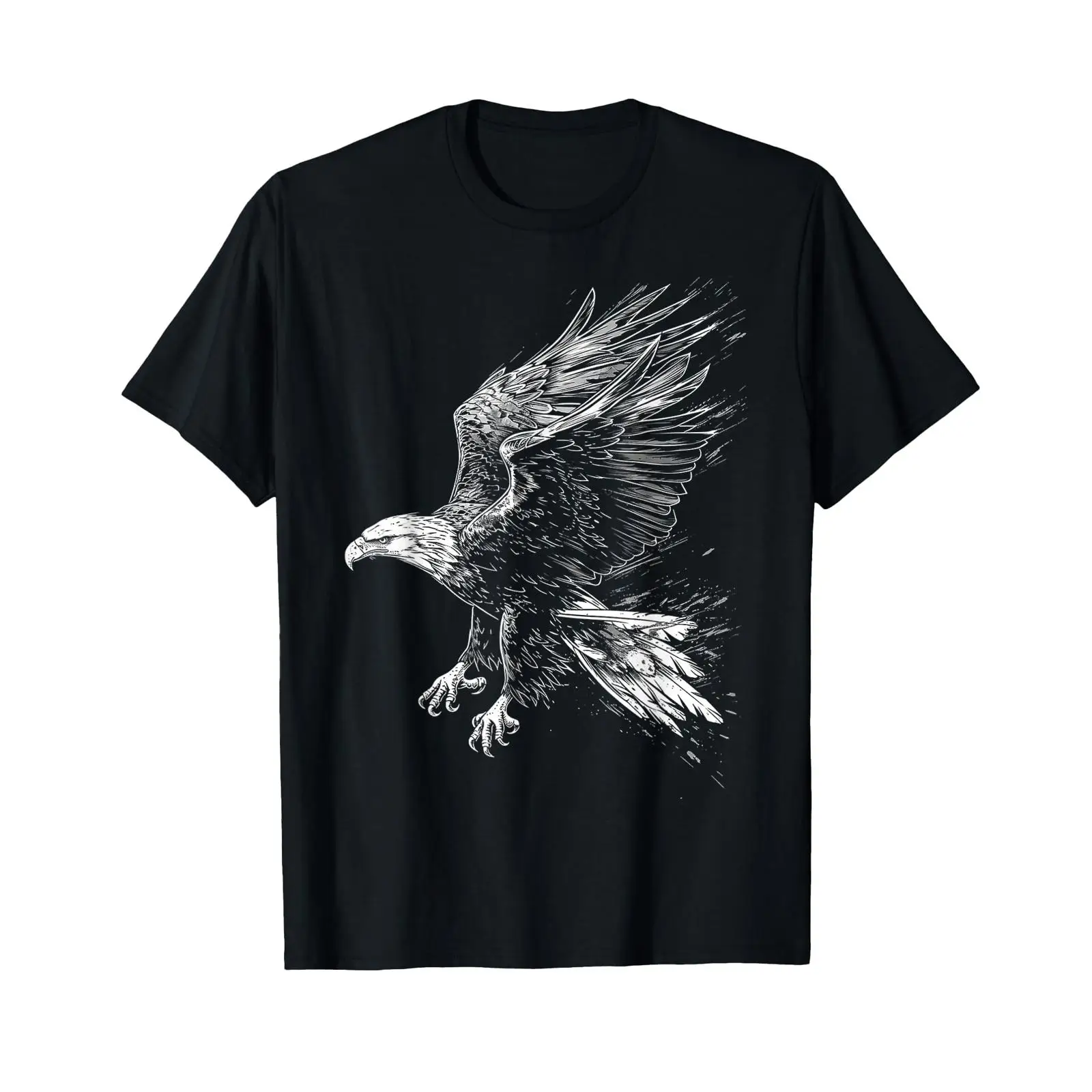 Eagle Drawing Animal Art T Shi - огляд і ціна Vintage Fashion Drawings