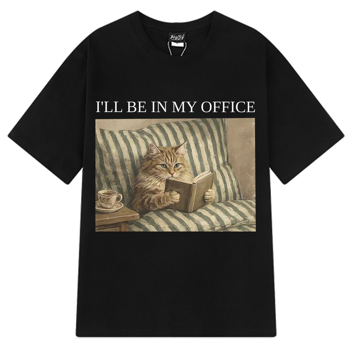 Ill Be in My Office Cat Funny  - огляд і ціна Vintage Fashion Books