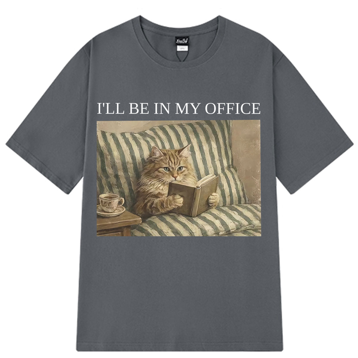 Ill Be in My Office Cat Funny  - огляд і ціна Vintage Fashion Books