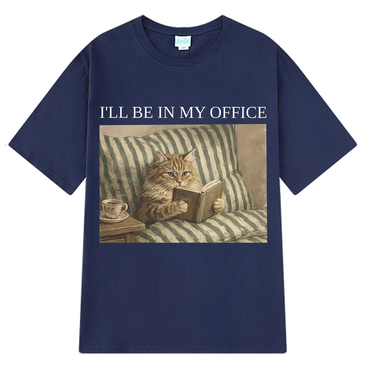 Ill Be in My Office Cat Funny  - огляд і ціна Vintage Fashion Books