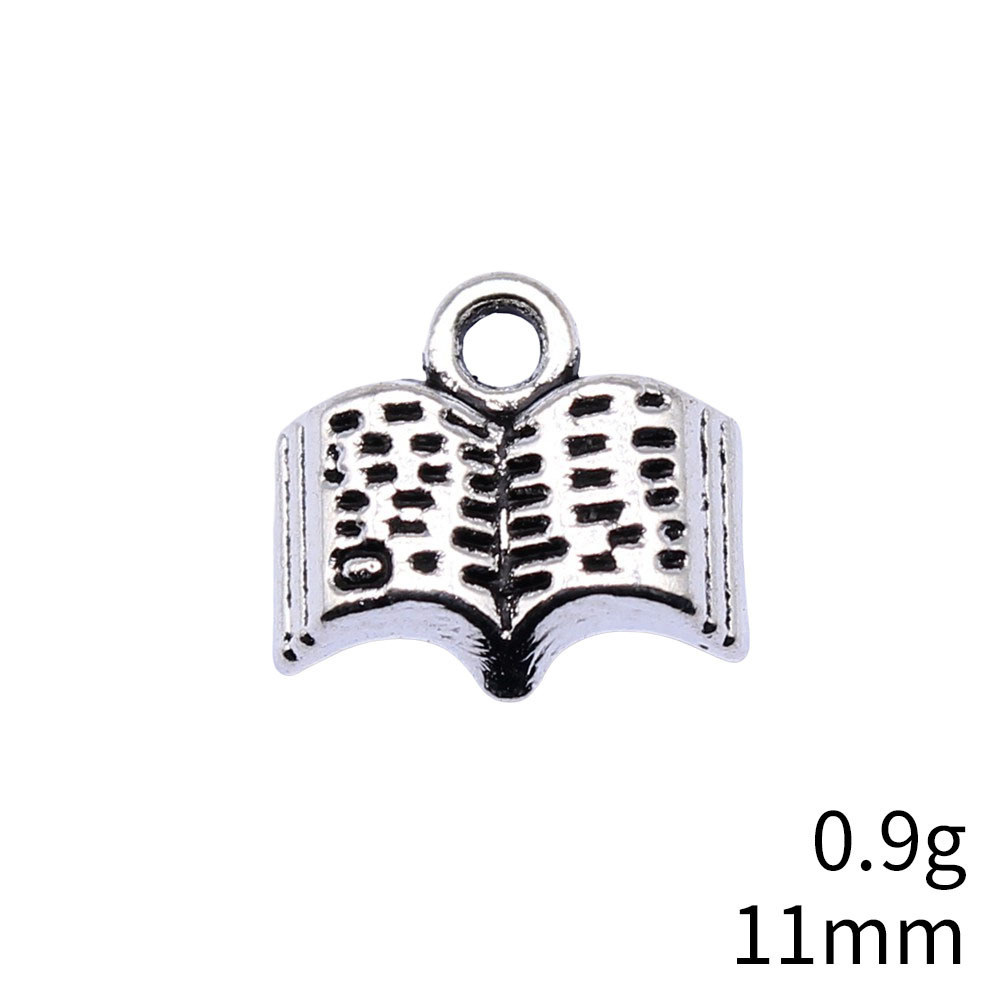 20pcs 11x12mm Antique Silver C - огляд і ціна Vintage Fashion Books