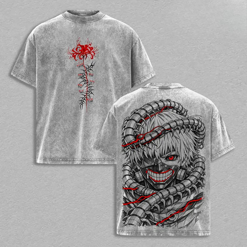 Manga Kaneki Ken Retro T Shirt - огляд і ціна Vintage Fashion Tokyo