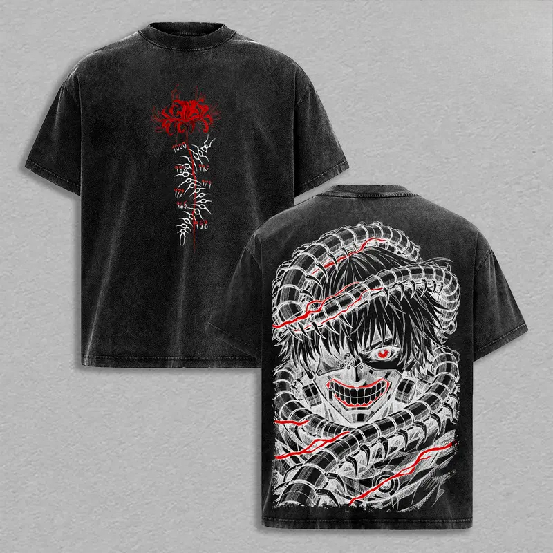 Manga Kaneki Ken Retro T Shirt - огляд і ціна Vintage Fashion Tokyo